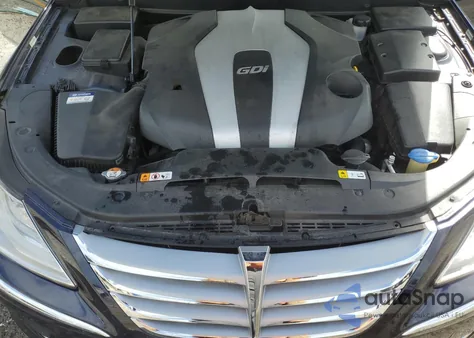 2012 Hyundai Genesis 3.8L из США, поврежденный, VIN KMHGC4DD6CU199378